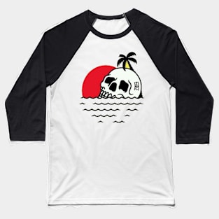 Skull island Baseball T-Shirt